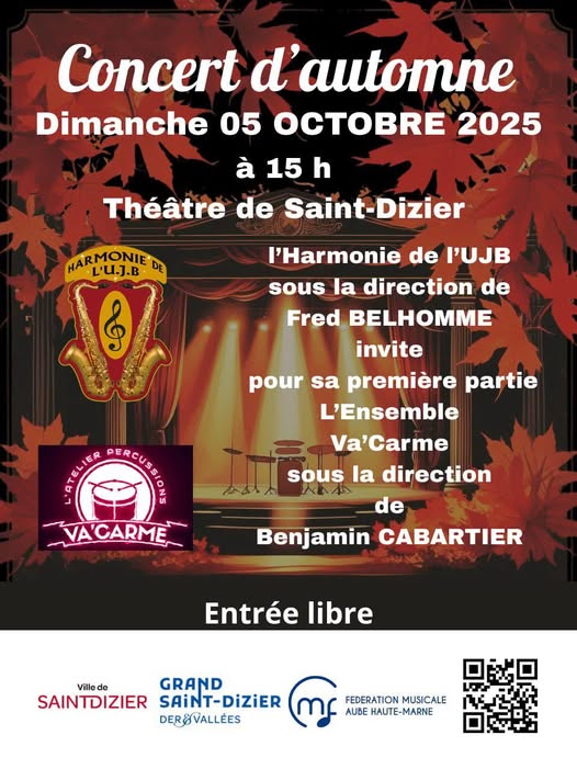 Concert d'automne du 05/10/2025